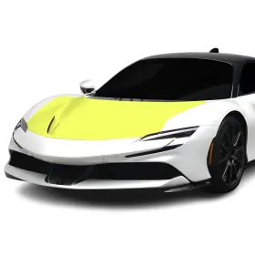 Ppf-fsf90-hood Clearsurface Pre Cut Hood Paint Protection Film Clear Bra Ppf Kit For Ferrari Stradale 2019