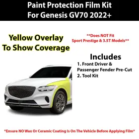 Ppf-g7035t-fndr Clearsurface Pre Cut Paint Protection Film Clear Bra Ppf Kit For Genesis 2022 #2