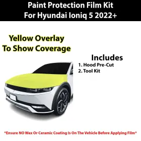 Ppf-io5se-hood Clearsurface Pre Cut Hood Paint Protection Film Clear Bra Ppf Kit For Hyundai Kona 22-23 #2
