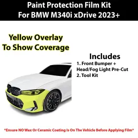 Ppf-m3x340-bump Clearsurface Pre Cut Paint Protection Film Clear Bra Ppf Kit For Bmw 2023 #2