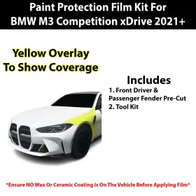 Ppf-m3xdr-fndr Clearsurface Pre Cut Paint Protection Film Clear Bra Ppf Kit For Bmw M3 2023 #2