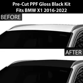 Ppf-x1bmw-roof-blk Clearsurface Pre Cut For Bmw X1 2016-2022 Roof Gloss Black Paint Protection Film Kit #2