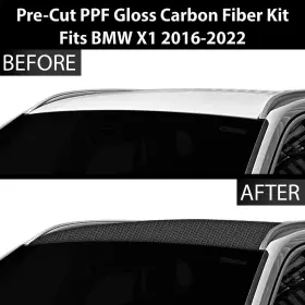 Ppf-x1bmw-roof-cf Clearsurface Pre Cut For Bmw X1 2016-2022 Roof Carbon Fiber Paint Protection Film Kit #2