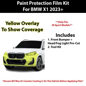 Ppf-x1sprt-bump Clearsurface Pre Cut Paint Protection Film Clear Bra Ppf Kit For Bmw X1 2023 #2