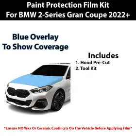 Tpu-2mgrcpe-hood Clearsurface Pre Cut Paint Protection Film Clear Bra Ppf Kit For Bmw 2 2022 #2
