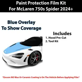 Tpu-750sspi-hood Clearsurface Pre Cut Paint Protection Film Clear Bra Ppf Kit For Mclaren 750s Spider 2024 #2