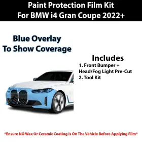 Tpu-i4grco-bump Clearsurface Pre Cut Paint Protection Film Clear Bra Ppf Kit For Bmw I4 2022 #2