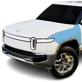 Tpu-r1t-fndr Clearsurface Pre Cut Paint Protection Film Clear Bra Ppf For Rivian R1t 2022