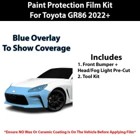 Tpu-tgr86-bump Clearsurface Pre Cut Paint Protection Film Clear Bra Ppf Kit For Toyota Gr86 2022 #2