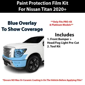 Tpu-ttan4x-bump Clearsurface Pre Cut Paint Protection Film Clear Bra Ppf Kit For Nissan Titan Pro 2020 #2