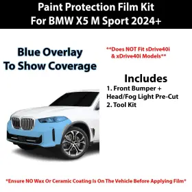 Tpu-x5m60-bump Clearsurface Pre Cut Paint Protection Film Clear Bra Ppf Kit For Bmw X5 2024 #2