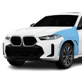 Tpu-x6xdr-fndr Clearsurface Pre Cut Paint Protection Film Clear Bra Ppf Kit For Bmw X6 2024