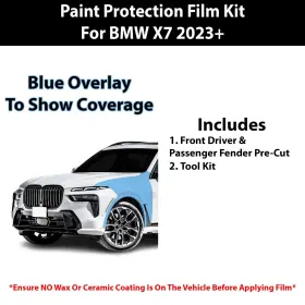 Tpu-x7dri-fndr Clearsurface Pre Cut Paint Protection Film Clear Bra Ppf Kit For Bmw X7 2023 #2