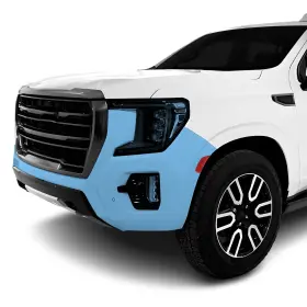 Tpu-yukat4-bump Clearsurface Pre Cut Paint Protection Film Clear Bra Ppf Kit For Gmc Yukon 2021