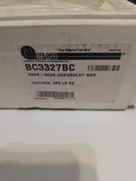 Bc3327bc Colgan Custom Front Mask Bra 2pc. Fits Chevy Ssr With Lic. Plate 2004 2005 2006