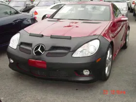 Bc3703bca Colgan Custom Front End Mask Bra 2pc. Fits Mercedes-benz Slk280 2006-2008 With License