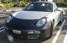 Colgan Custom Bc3888bca Front End Mask Bra 2pc. Fits Porsche Boxster 2005-2007 Without Lic.plate