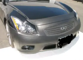 Colgan Custom Bc4752bca Front End Mask Bra 2pc. Fits Infiniti G37 And G37x &q60 Coupe 2009-2015