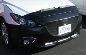 Bc5531bc Colgan Custom Front Mask 2 Pc. 2014-16 Mazda 3 Hatchback And Sedan Without License Tag