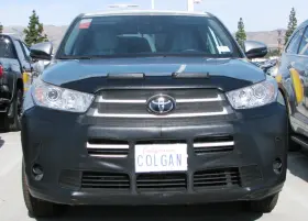 Bc6209bca Colgan Custom Front End Mask Bra 2pc Fits Toyota Grand Highlander 2024 With Licen.&sensors