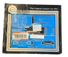 Colgan Custom Pr-485 Vtg New Car Bra Acura Nsx 1991 Pr 485 Nos Padded Hooks