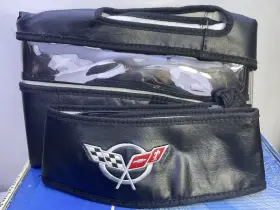 12496115 Corvette Gm C5 Front End Cover Mask Bra 1997-2004 Embroidered Logo Free Shipping