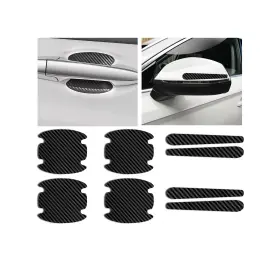 Couslcd-cmt003 Couslcd 8 Pcs Car Door Handle Sticker 3.54 Inch X 3.27 5.12 0.63 . Black