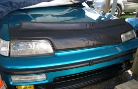 2359532 Covercraft 1988-1991 Honda Crx Bra Nose Mask Cover Craft Deflector Protector Vintage 1990s