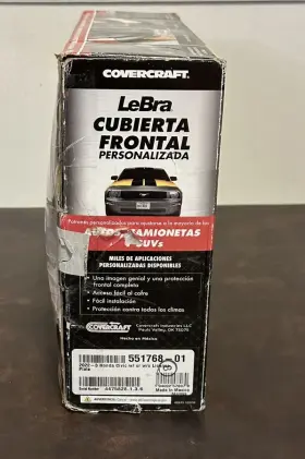 551768-01 Covercraft Lebra Custom Front End Cover For 2022-2024 Honda Civic #2