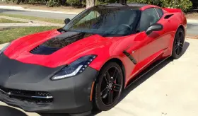 3lb093 Covercraft Colgan Custom Coverking Velocitex C7 2014-2019 Corvette Bra Front End Nose Mask Cover Stingray