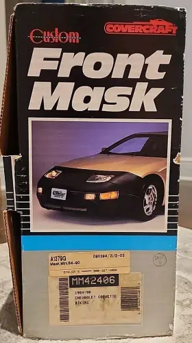 Mm42406 Covercraft Corvette 1984-1990 Front Mask Hood Bra Bikini Chevrolet In Original