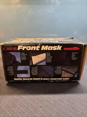 Mm42784 Covercraft Front End Mask Cover Bra Fits 1991-1992 Chevy Camaro Z28 Rs Models #3
