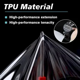 Cs0002 Crystal Shield 2017-2024 Tesla Model 3 Rear Rocker Paint Protection Film Kit 8 Mil Thick #2