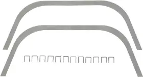 Tf500242 Danchuk Manufacturing 1956 A-arm Dust Shield Retainers With Staples