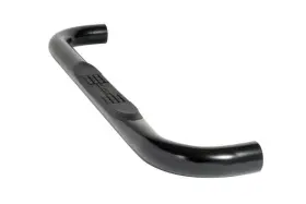 Deezee 019023979842 19-2022 Chevrolet Silverado Tubes - 3in Round Black Steel Regcab