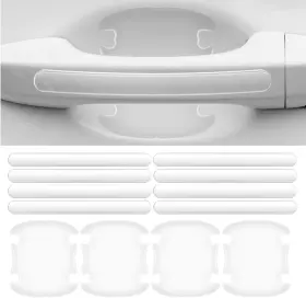Diyfixlcd 740866508301 Clear Car Door Cup Handle Scratch Protector Sticker