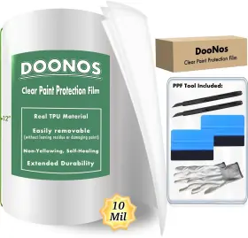 Wxtpu002b Doonos 12 Inch X 80 Clear Paint Protection Film Ppf Roll For Cars 10 M