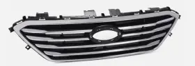 Hy1200174 Ds-auto-parts Dsa27472 Fit For 2015 - 2016 Hyundai Sonata Front Grille Assembly Chrome