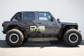 Srjl-07 Dv8 Offroad Fits 18-23 Jeep Wrangler Jl 4 Door Fs-15 Series Rock Sliders