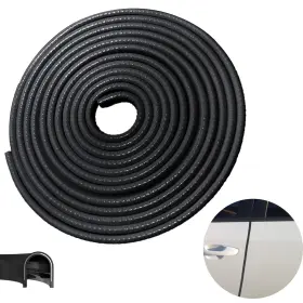 Ecocstm-cdg-bk5 Ecocstm Car Door Edge Guards 16.4ft 5m Protector 16-2/5ft Black