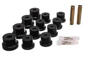 3.2122g Energy Suspension 62-67 Nova Rr Spring Bushing Set Black