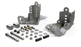 36-07-01-300 Falcon Shocks Bolt-on Hd Rear Shock Skid Plate Kit For Jeep Jk