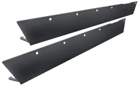 Fb23027 Fishbone Offroad Black Stainless Steel Rock Sliders For Jeep Wrangler Tj