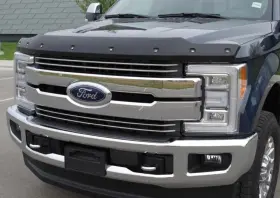 Tg-8g17 Focus Auto Design Formfit Tough Guard Textured Hood Protector 17-18 Super Duty