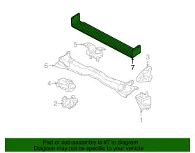 1l2z-7e063-ba Ford Genuine Skid Plate #2