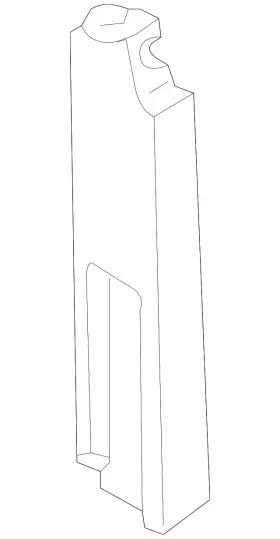2t1z-16071-a Ford Genuine 2010-2013 Transit Connect Rh Fr Fender Sound Absorber