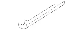 5l3z-99292a23-aaa Ford Genuine Lower Deflector