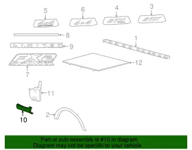 7l3z-99292a23-aa Ford Genuine Stone Guard #3