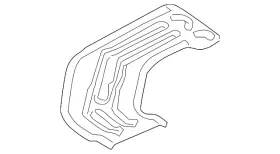 9l3z-7e063-a Ford Genuine Skid Plate