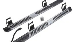 Hc3z-16450-bb Ford Accessories 2017-2022 Super Duty Step Bars 6 Inch Chromed Aluminum